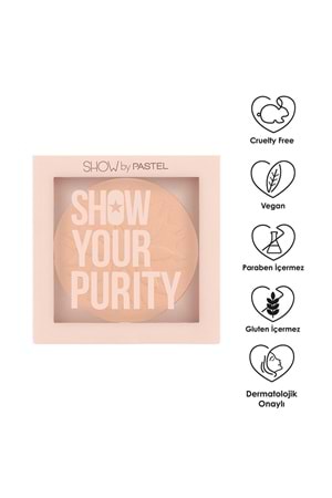 Pastel Show Your Purity Powder - Pudra 101 Fair