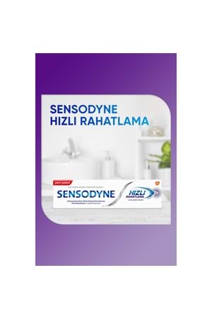 Sensodyne Hızlı Rahatlama Diş Macunu 75 ml