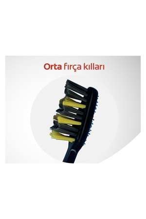 Colgate ZigZag Charcoal Diş Arası Temizliği Orta Diş Fırçası