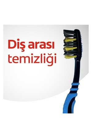 Colgate ZigZag Charcoal Diş Arası Temizliği Orta Diş Fırçası