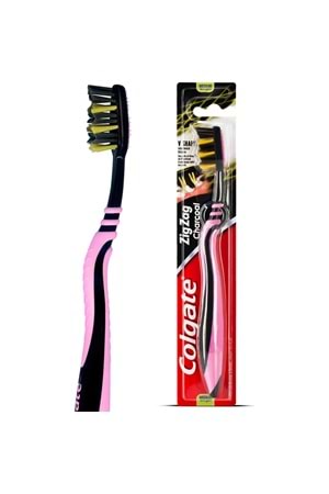 Colgate ZigZag Charcoal Diş Arası Temizliği Orta Diş Fırçası