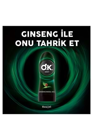 Okey Masaj Jeli Ginseng 200 ml