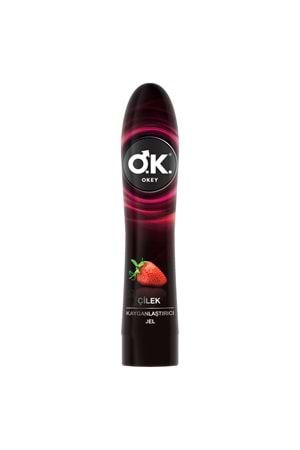 Okey Kayganlaştırıcı Jel – Çilekli 100ml