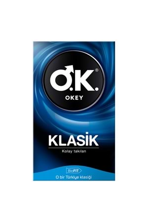 Okey Klasik Prezervatif 10'lu