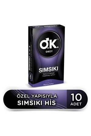 Okey Sımsıkı Prezarvatif 10'lu