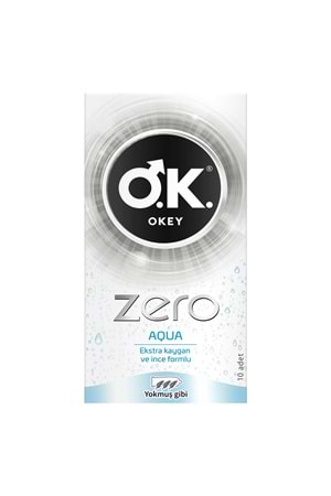 Okey Zero Aqua Prezervatif Fırsat Paketi
