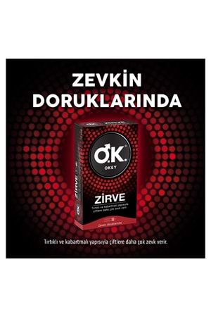 Okey Zirve Prezervatif 10'lu