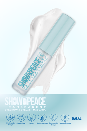 Pastel Show By Pastel Show Your Peace Transparent Eyebrow & Eyelash Mascara - Transparan Kaş Ve Kirpik Maskarası