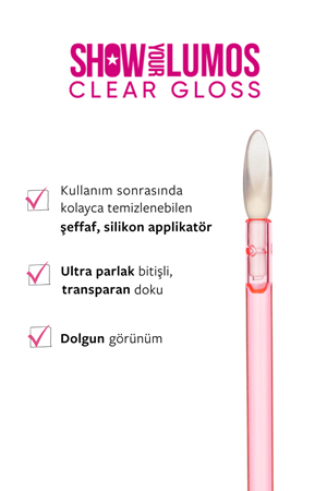 Pastel Show By Pastel Show Your Lumos Clear Gloss - Dudak Parlatıcısı