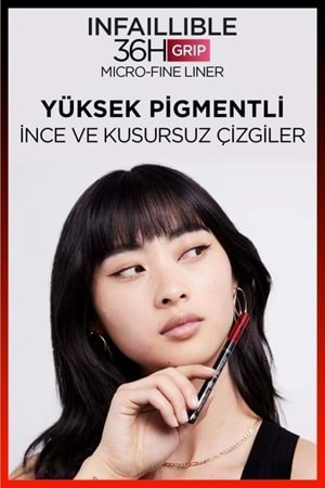 Loreal Paris Infaillible 36H Grip Micro Fine Eyeliner 03 Ancient Rose