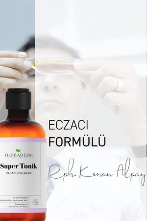 Herbaderm Vegan Collagen Dolgunlaştırıcı Super Tonik