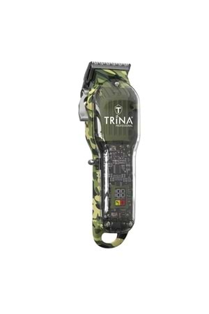 Trina Saç Kesme Makinesi Kamuflaj Desenli - 55