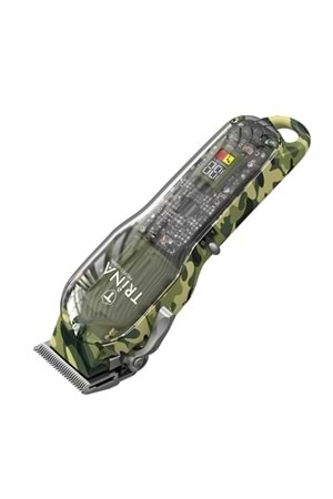 Trina Saç Kesme Makinesi Kamuflaj Desenli - 55