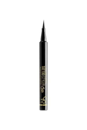 Golden Rose Tattoo Styler Waterproof Eyeliner Midnight Black