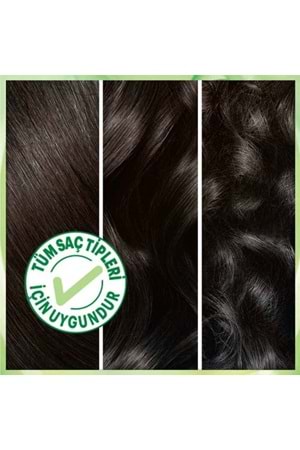 Garnier Nutrisse Yoğun Besleyici Kalıcı Krem Saç Boyası 3 Koyu Kahve 160 ml