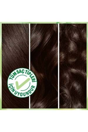 Garnier Nutrisse Yoğun Besleyici Kalıcı Krem Saç Boyası 4 Kahve