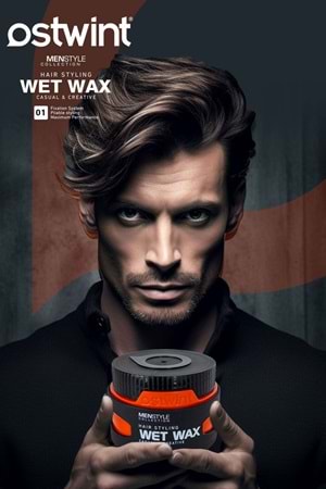 Ostwint MenStyle Collection Saç Şekillendirici Wax No : 1 Wet Wax 150 ml.