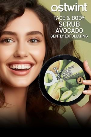 Ostwint Yüz ve Vücut Scrub Peeling Jel Avokado 300 ml