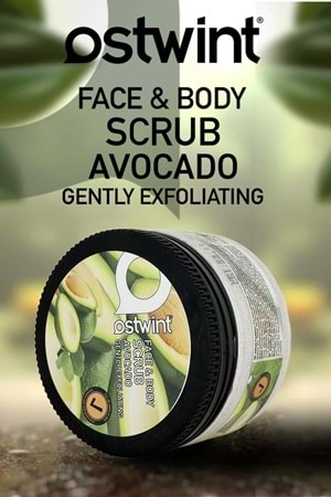 Ostwint Yüz ve Vücut Scrub Peeling Jel Avokado 300 ml