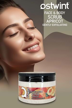 Ostwint Canlandırıcı Tüm Cilt Tipleri için Kayısı Kokulu Vücut Kremi 300 ml