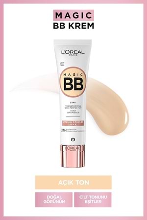 Loreal Paris Renkli Nemlendirici Magic BB Krem 02 Light