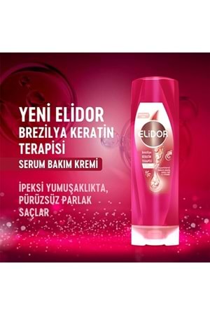 Elidor Saç Bakım Kremi Brezilya Keratin Terapisi 350 Ml