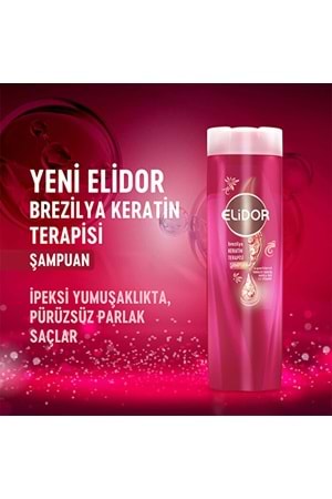 Elidor Brezilya Keratin Terapisi Saç Bakım Şampuanı 400 ml