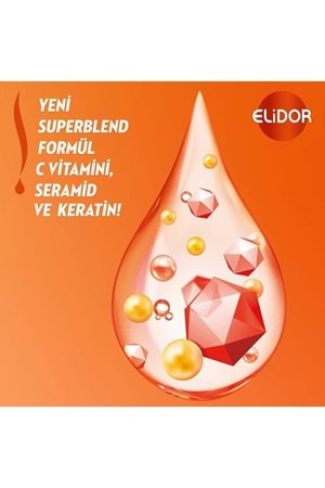 Elidor Superblend Sıvı Saç Bakım Kremi Anında Onarıcı Kırılma Karşıtı Yoğun Besleyici 200 Ml