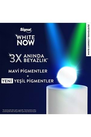 Signal White Now Leke Karşıtı Kahve Ve Sigara Içenler Için Beyazlatıcı Diş Macunu 75 ml