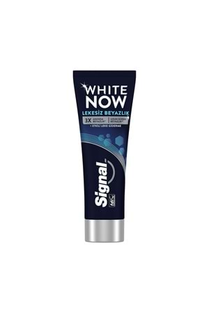 Signal White Now Leke Karşıtı Kahve Ve Sigara Içenler Için Beyazlatıcı Diş Macunu 75 ml