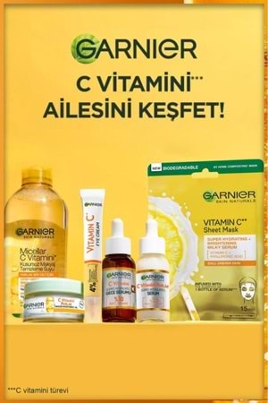 Garnier C Vitamini Süper Aydınlatıcı Gece Serumu 30 Ml
