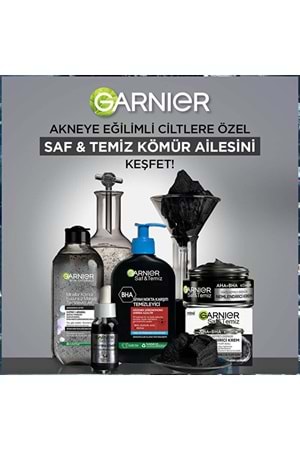 Garnier Saf ve Temiz Kömür Matlaştırıcı Günlük Nemlendirici Krem 50 ml