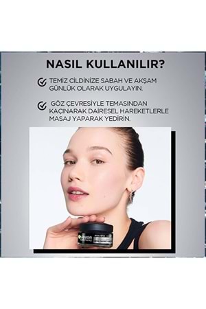 Garnier Saf ve Temiz Kömür Matlaştırıcı Günlük Nemlendirici Krem 50 ml
