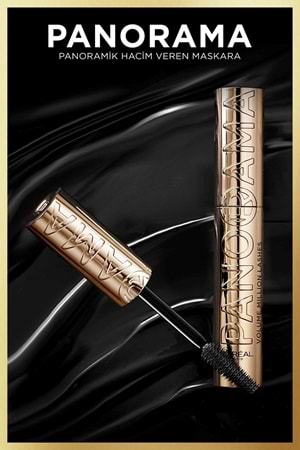 Loreal Paris Panorama Hacim Veren Maskara Siyah