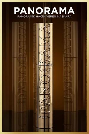 Loreal Paris Panorama Hacim Veren Maskara Kahverengi