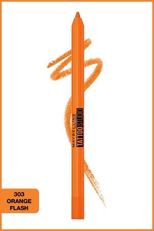 Maybelline New York Tattoo Liner Jel Göz Kalemi Orange Flash TATTO LİNER