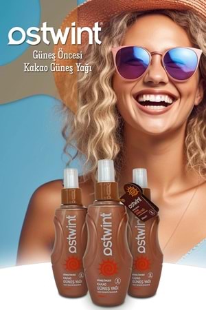 Ostwint Güneş Öncesi Kakao Güneş Yağı 200 ml