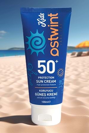 Ostwint Çocuk Güneş Kremi 50 + Faktör 100ml