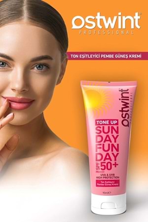 Ostwint Ton Eşitleyici Pembe Güneş Kremi 50 ml