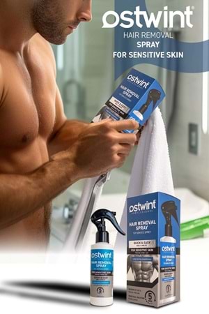 Ostwint Hassas Ciltler için Tüy Dökücü Sprey 150 ml Erkek