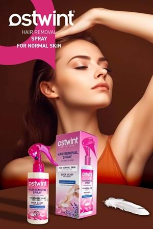 Ostwint Normal Ciltler için Tüy Dökücü Sprey 150 ml Kadın