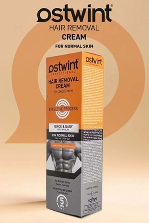 Ostwint Normal Ciltler için Tüy Dökücü Krem 100 ml Erkek