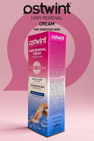 Ostwint Hassas Ciltler için Tüy Dökücü Krem 100 ml Kadın