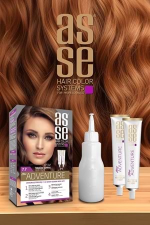 Asse 7.7 Tütün Kahve 50+50ml Set Boya