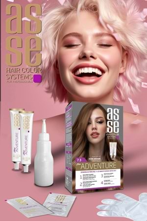 Asse 7.3 Dore Kumral 50+50ml Set Boya