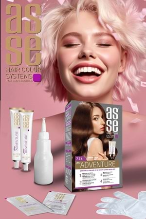 Asse 7.74 Soğan Kabuğu 50+50ml Set Boya