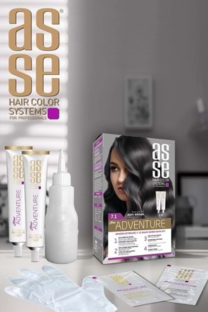 Asse 7.1 Küllü Kumral 50+50ml Set Boya