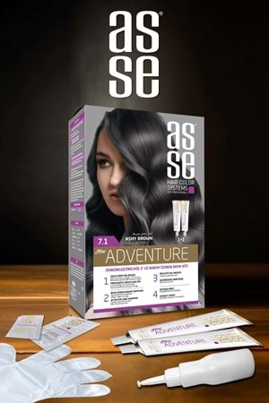 Asse 7.1 Küllü Kumral 50+50ml Set Boya