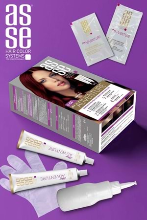 Asse 6.66 Şarap Kızıl 50+50ml Set Boya