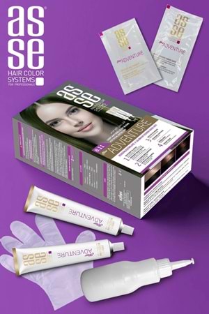 Asse 8.11 Açık Doğal Zeytin Sarı 50+50ml Set Boya